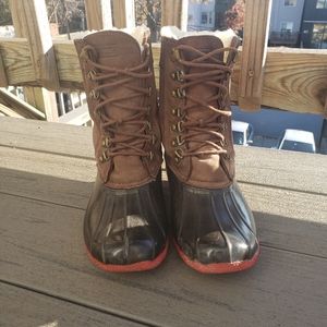 Sperry top-sider x shearwater boots sz 6